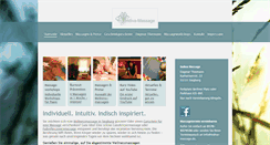 Desktop Screenshot of indiva-massage.de