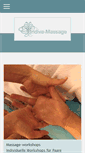 Mobile Screenshot of indiva-massage.de